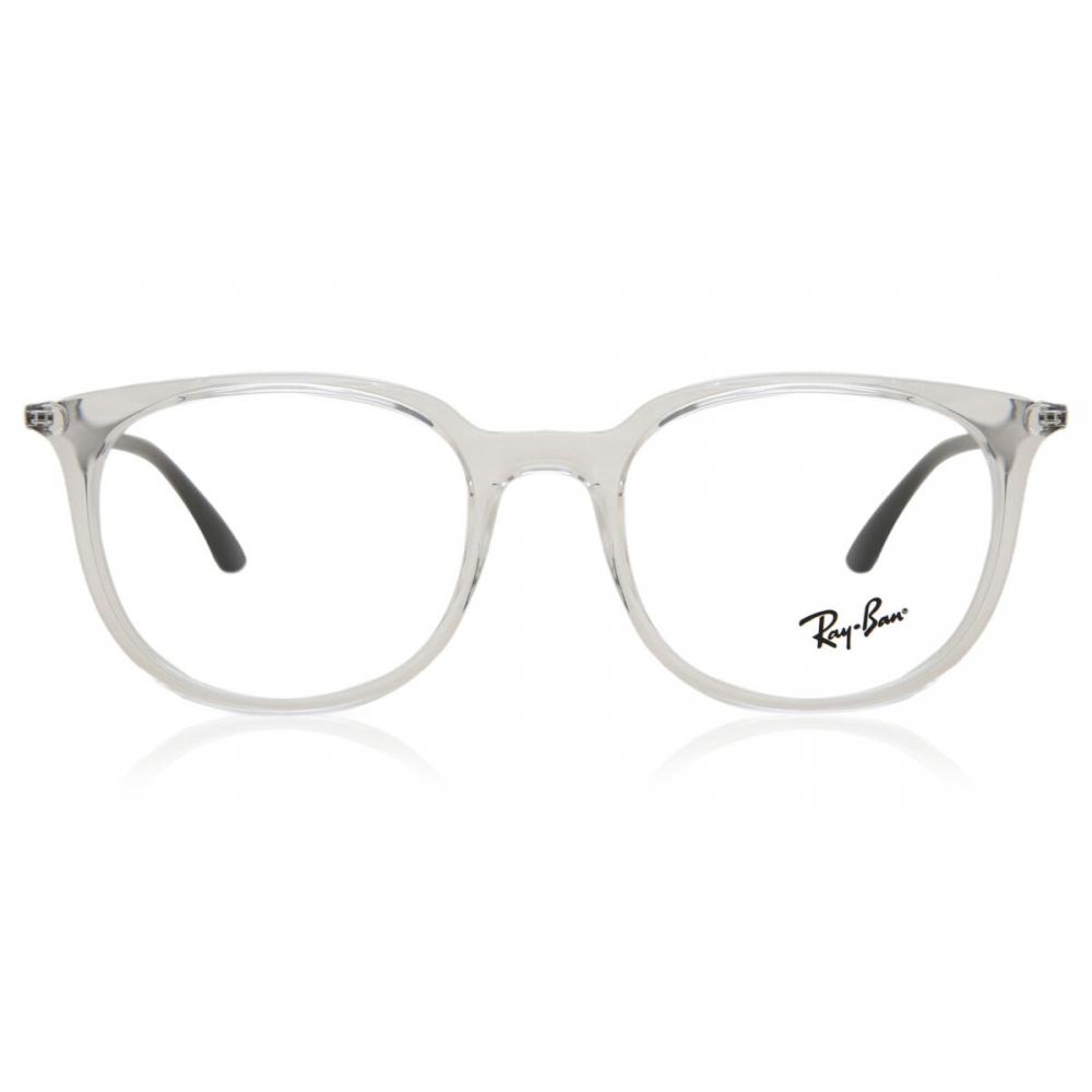 

Ray Ban Rx7190 5943 Unisex Eyeglasses Transparent Crystal/51-19-140