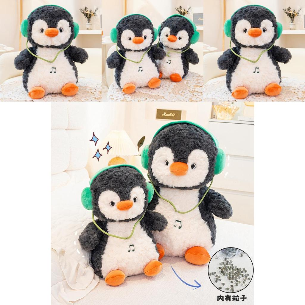 Cartoon Musical Penguin Plush Toy With Soft Short Plush For Kids Gift