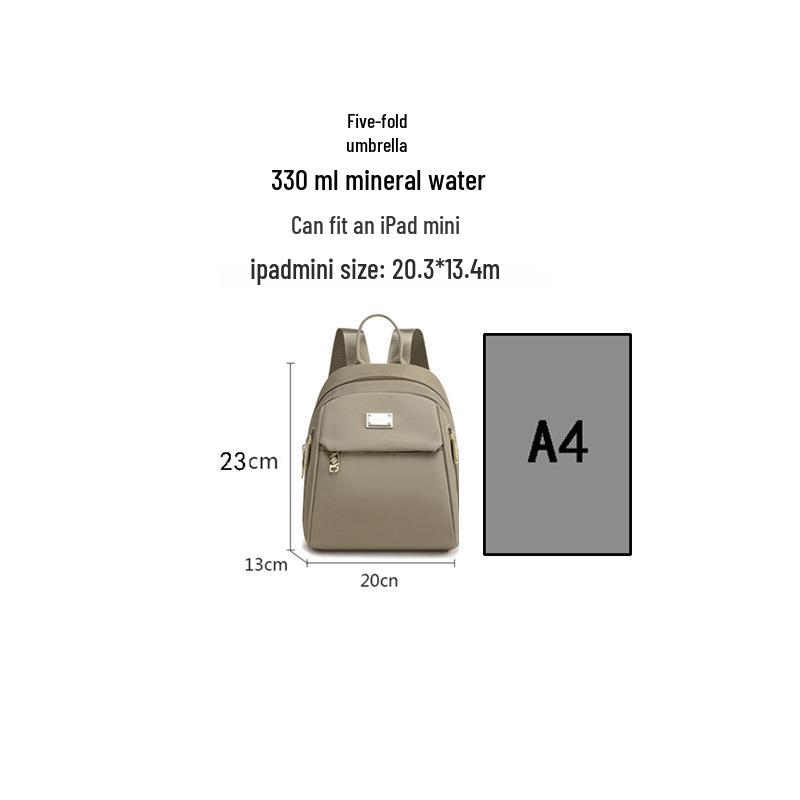 New Women's Lightweight Oxford Cloth Mini Fashion Backpack - Waterproof and Trendy