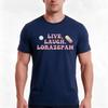 Live Laugh Lorazepam Tshirt Summer Casual Cotton Tee Oversized Streetwear Tops Vintage Graphic Print Unisex Unisex Unisex