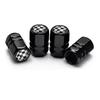 4pcs Aluminum Alloy Car Wheel Tire Valve Caps Tyre Rim Stem Covers Dustproof Tire Cap For Honda Toyota Seat VW Ford Accessories BT1