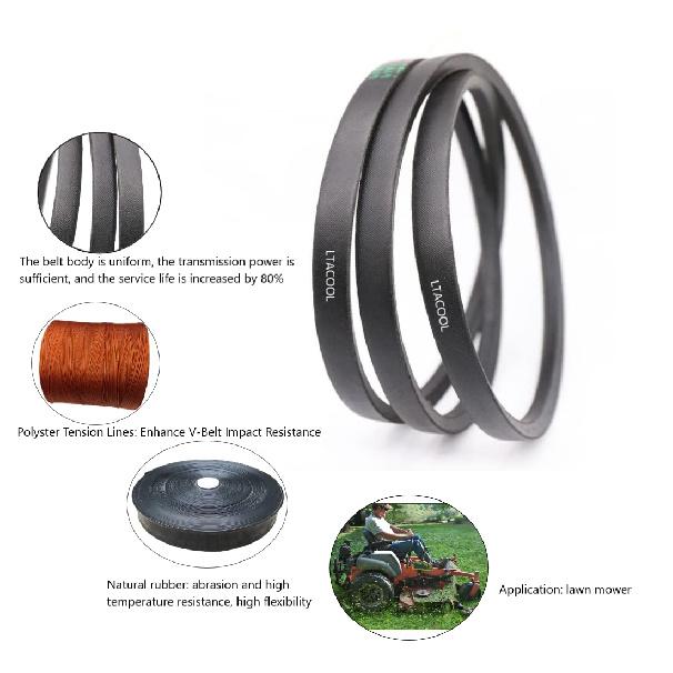 LTACOOL Lawn Mower Deck Belt 1/2" X 73.5" Compatible with Simplicity Snapper 1734131 1734131SM