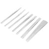 7pcs Stainless Steel Dead Skin Foot Calluses Remover Horny Trimmer Pedicure Tool Set