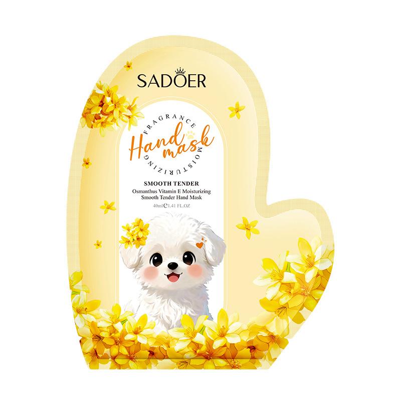 

3pcs Osmanthus Hand Mask 40ml Vitamin E Hydrating Moisturizing Moisturizing Smooth Hand Mask Skin Care Products 1