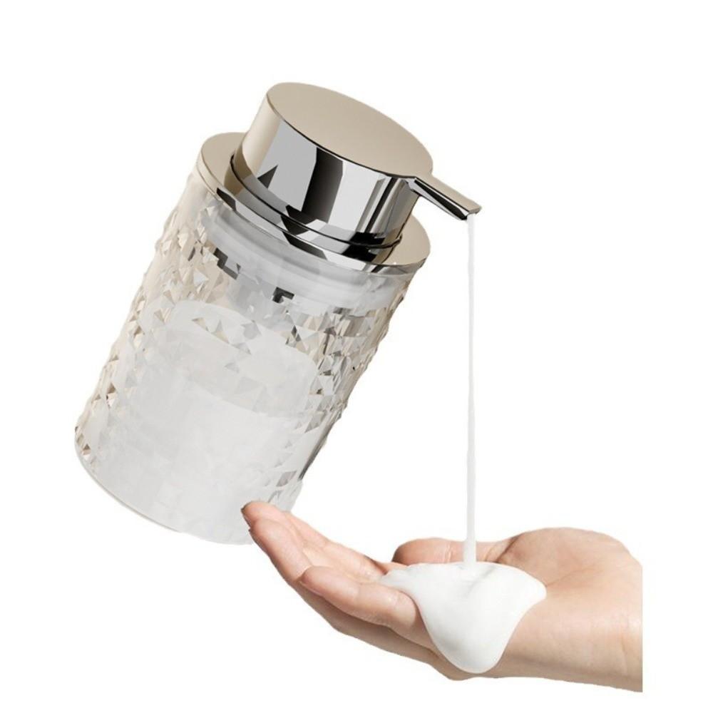 Refillable Soap Pump Jar Plastic Foaming Hand Soap Dispenser Practical Lotion Bottle