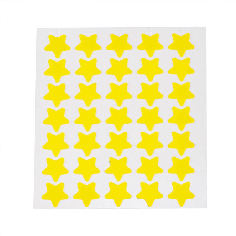 Star Pattern Hydrocolloid Acne Patches - Effective Healing and Casual Colored Design