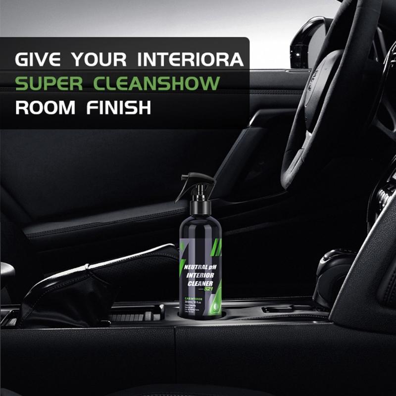 50/100/300ml Car Coating Agent Leather Flannel Cleaning Agent Car Interior Cleaner Multifunctional Auto Detailing Agent