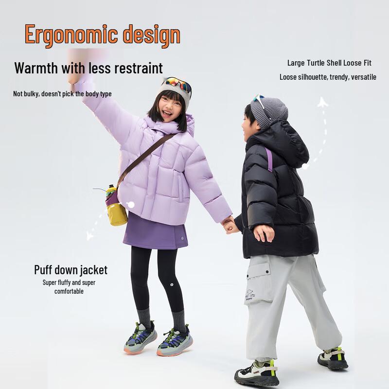 EBAER Kids' Unisex Winter Down Puffer Jacket