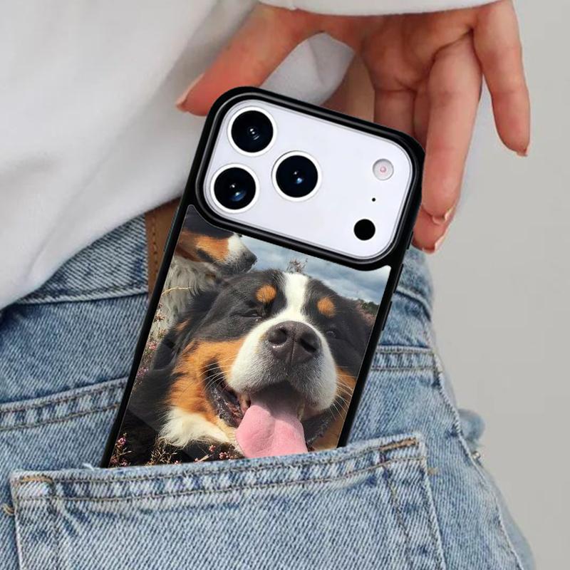 

Bernese Mountain Dog Phone Case for iPhone 16e 15 14 13 12 17 Pro Max Plus Air 17pro Cover Coque iPhone 12 Pro Max