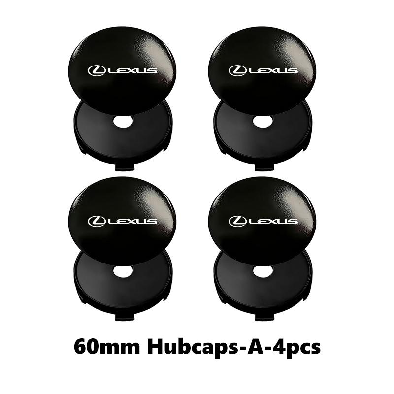 4pcs 56/60mm Car Wheel Center Hub Caps Tire Rim Covers Accessories For Lexus RX350 IS300 ES250 ES200 ES330 ES350 IS250 GS300