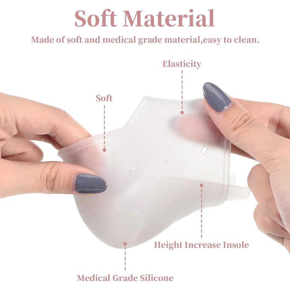 Moisturizing Material Heel Sleeve, Non-Slip and Firm for Relaxed Walking and Running