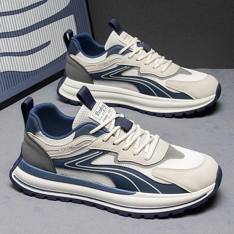 

Mesh men s shoes 2025 new spring and summer casual sports shoes men s platform Forrest Gump tide shoes students and teenagers 39