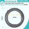 L8RE W11314648 W10897390 Quick Installation Washing Machine Rubber Seal Round Leakage Protector for 4931032 AP6835703