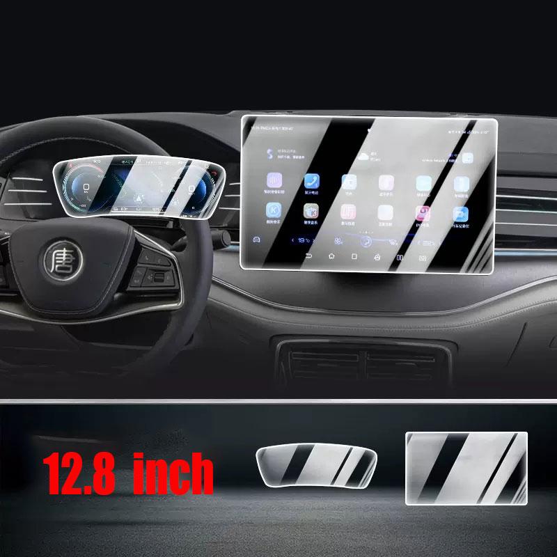 For BYD Tang 12.8 inch 15.6 inch  Car GPS navigation Protective film LCD Screen Tempered glass protector Anti-scratch film