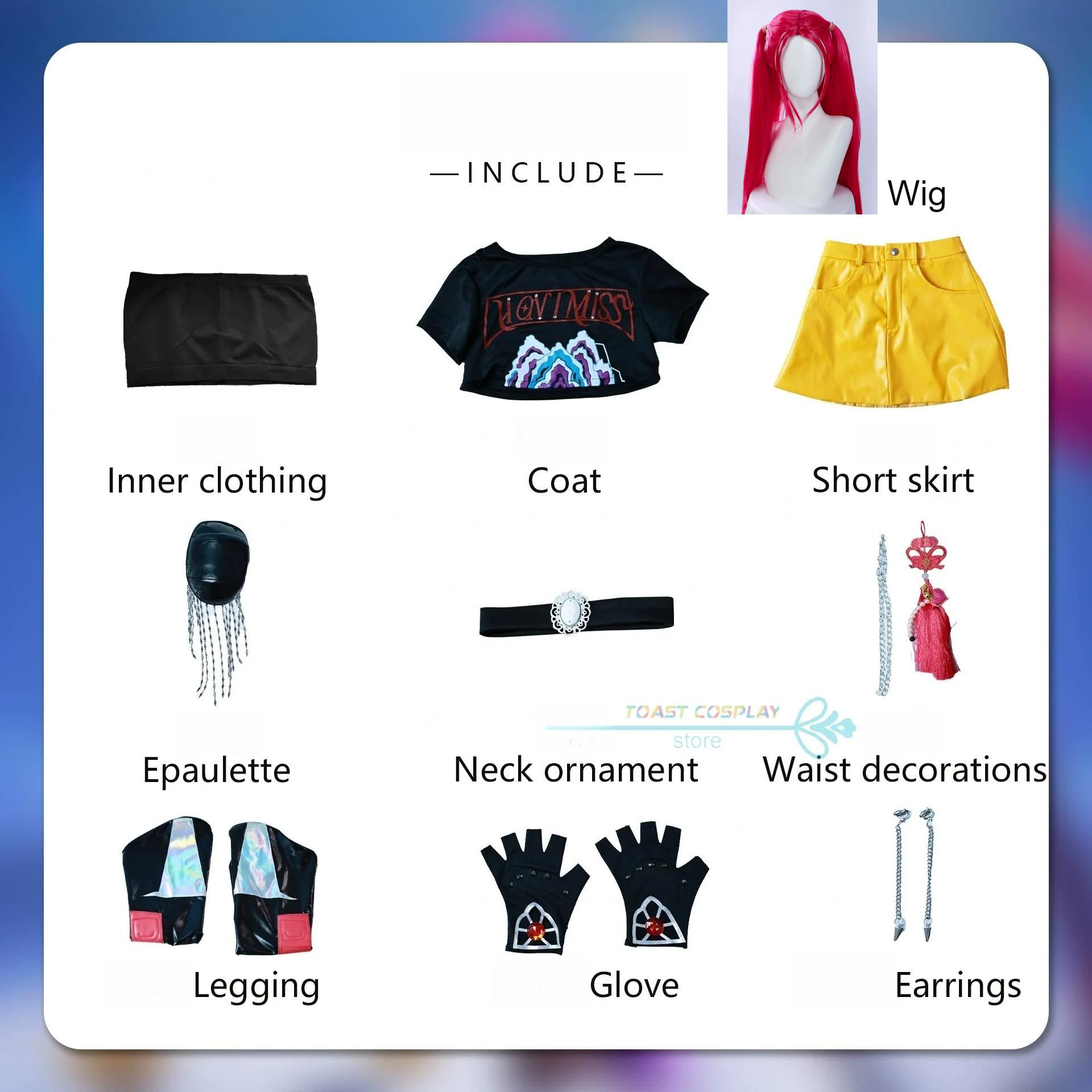 

Аниме Фильм HUNTR/X KPOP Охотники на Демонов Зои Руми Мира Косплей Костюм Хэллоуин Карнавальная Вечеринка Ролевая Игра Униформа Реквизит L