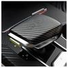 For Changan UNI-K Unik   ABS Carbon Fiber Gear Shift Knob Anti-Scratch Cover Decoration Sticker Car Styling Accessories