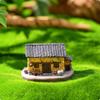 Miniature House Rustic Cottage Model Whimsical Mini Figurines for Collectors, Hobbyists, Fairy
