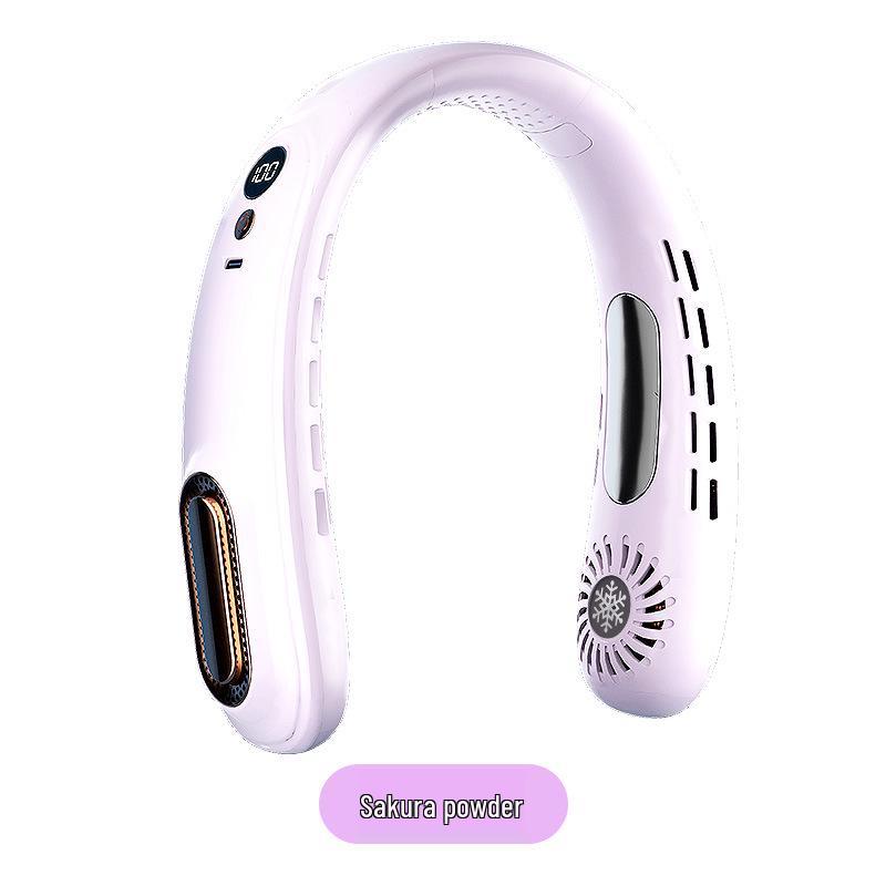 Portable Neck Fan: Long Battery Life, USB Rechargeable, Bladeless, Silent, Wearable and Compact
