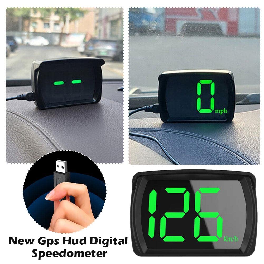 Speedometer for Car,2023 Universal USB Digital GPS Speedometer for Car,HUD Car Head Up KM/MPH