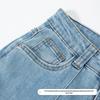 FivePlus Women's High-Waist Cropped Straight Leg Jeans