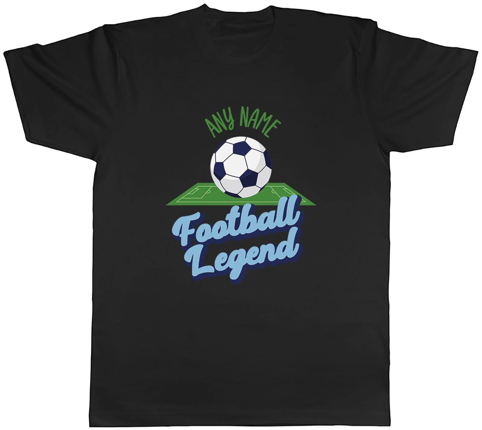 Personalised Football Legend Footy Lover Mens T-Shirt Tee Gift Top XXXL