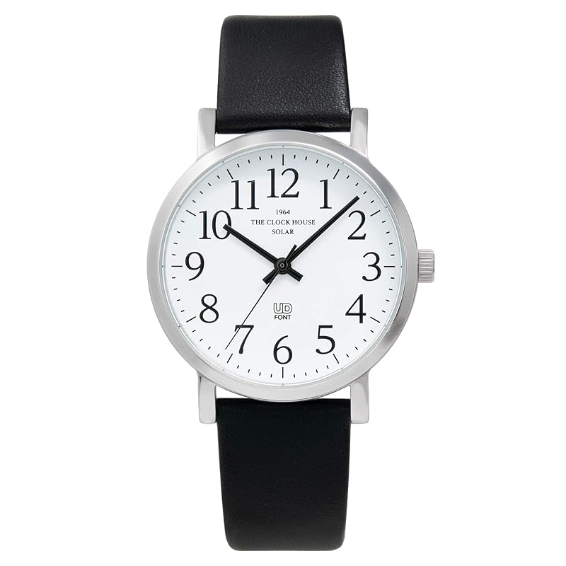 

[The Clock House] THE CLOCK HOUSE watch universal design solar men s MUD1001-WH1B