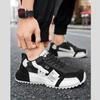 Fashion Men Luxury Sneakers Sports Shoes Moccasins Chunky Men Casual Sneakers Comfortable Breathable Trend Designed Personality Shoes