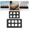 2pcs Cup Trays Pearl Cotton Multi-Hole Takeout Beverage Packing Box Coffee Milk Tea Carrier Tray Drink Holder Kitchen Bar