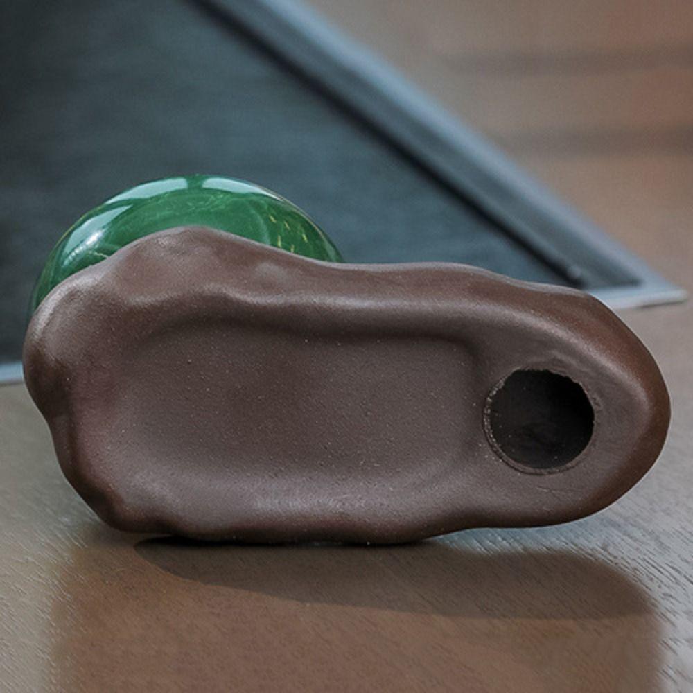 Creative Lucky Cat Incense Burner Traditional Ceramic Aromatherapy Base Zen-like Chinese Style Tea Table Oraments Indoor