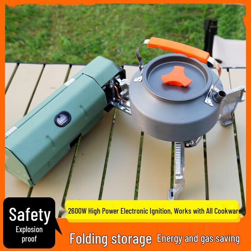 Hanlemeitu Portable Camping Gas Stove & Cooker