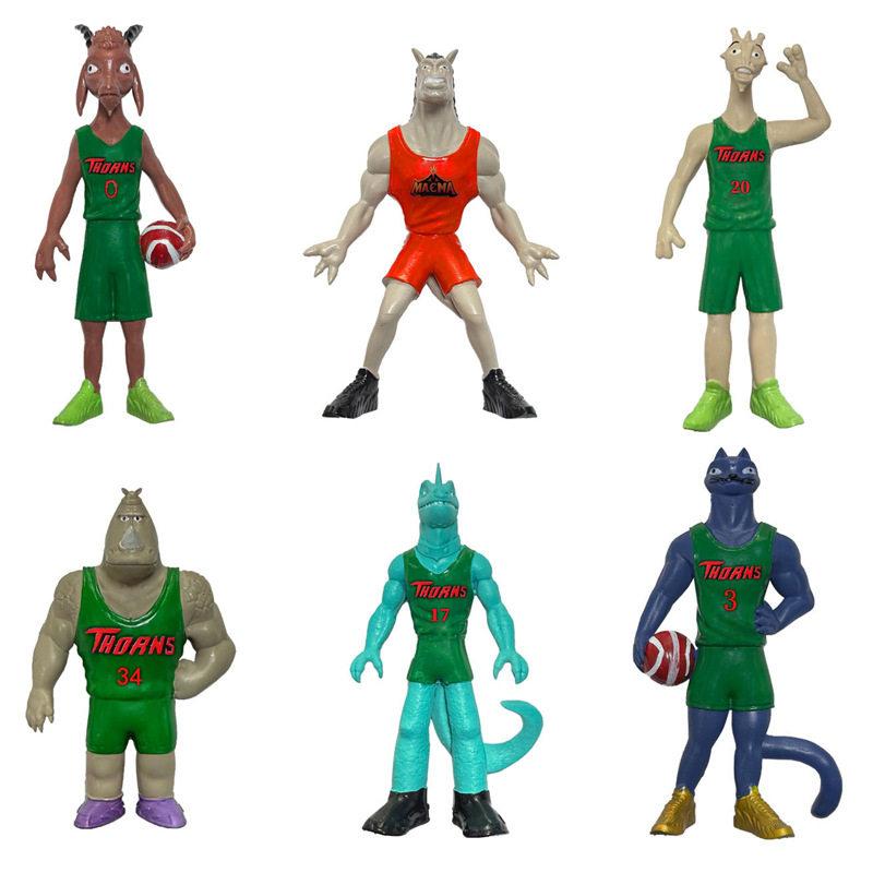 Auf Lager: Filmziegenfigur, Basketball-Traumziegenfiguren, PVC-Sammlerfigur, Statue, Zimmerdekoration, Modellpuppen, Kinderspielzeug, Geschenke