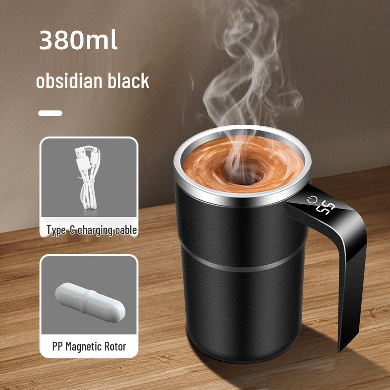 Gobelet Mélangeur Protéiné Intelligent Magnétique Rechargeable avec Mélange Automatique