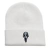 Knitted Hat For Men Women Warm Windproof Acrylic Embroidered Beanie For Winter Outdoor Activities