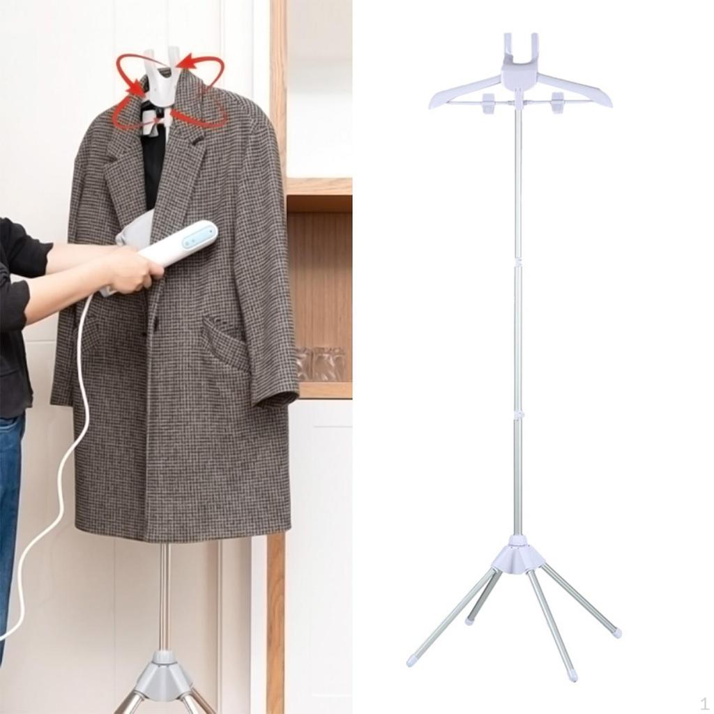 Clothes Hanger for Steamers, Portable, Foldable, Iron Stand
