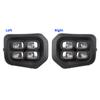 Fit For 2016-2022 Toyota Tacoma 4-Eyes Style DRL LED Fog Lights Turn Signal Lamp