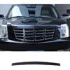 Front Bumper Upper Hood Trim Decal Sticker Compatible with Cadillac Escalade 2007-2014,PVC Front Bumper Upper Hood Molding Trim Decorative
