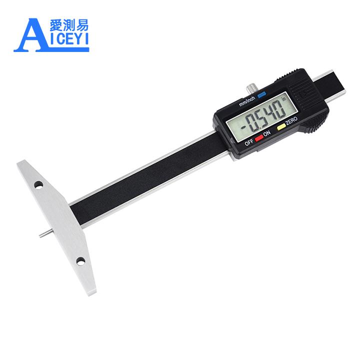 Aiceyi Thin Rod Digital Depth Gauge ACE-XG5015 with 0.01mm Resolution and 0-50mm Accuracy 0-50mm