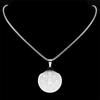 Eight Auspicious Treasures Six Character Mantra Lotus Medal Necklaces for Men Women Stainless Steel Eight-Treasure Lotus Jewelry