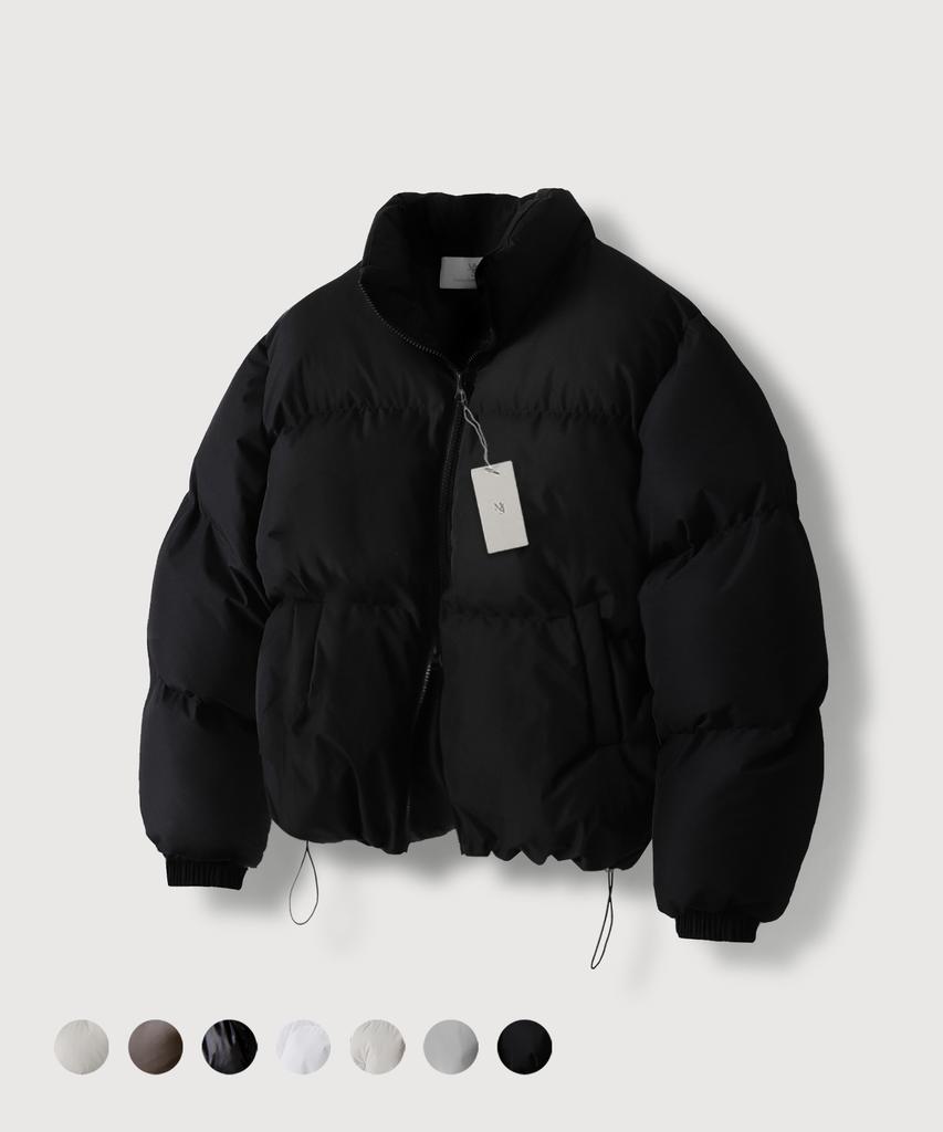 Mood Inside Unisex Short Puffer Jacket_7 Colors