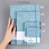 Portable A7 Color Elastic Band Notebook - Student Memo with Skin Feel Leather Cover