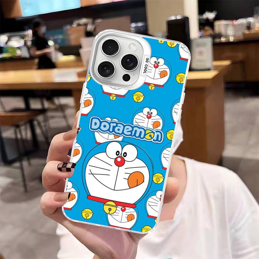 Hot Classic D-Doraemons Cartoon Color Phone Case For IPhone 17 16 15 14 13 12 11 Pro Max Plus Pro Shell