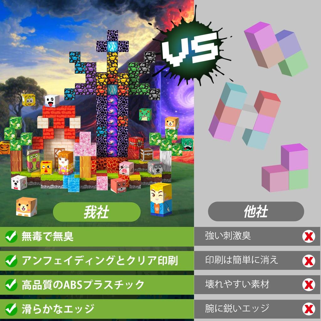 150 Pcs Magnetic Building Magnetic Educational Toys for Learning and Building Construction Toys for Boys and Birthday Christmas Gift Blocks, Toys,