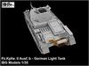 IBG 1/35 Scale German Panzer II Ausf. B Turret with Interior Plastic Model Kit PB35079