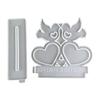 Creative Silicone Resin Moulds Heart Bird Crafting Molds Picture Frames Moulds Craft Molds for Picture Frames Making