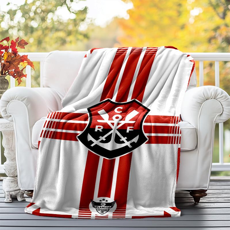 CRF Flannel Blanket Soft All-Season Throw, Design for Camping, Car Travel, Hiking Sofa, Bed, Office Perfect Gift for Parties