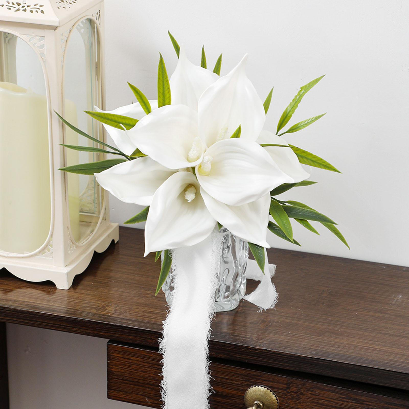 

Свадебный букет искусственных цветов элегантный переносной свадебный декор на День святого Валентина Style B