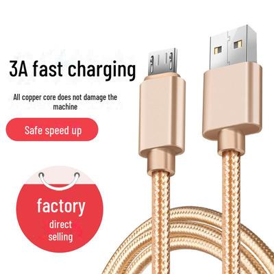 Kabel Micro USB w oplocie nylonowym (3M) dla urządzeń Huawei, Xiaomi, Vivo