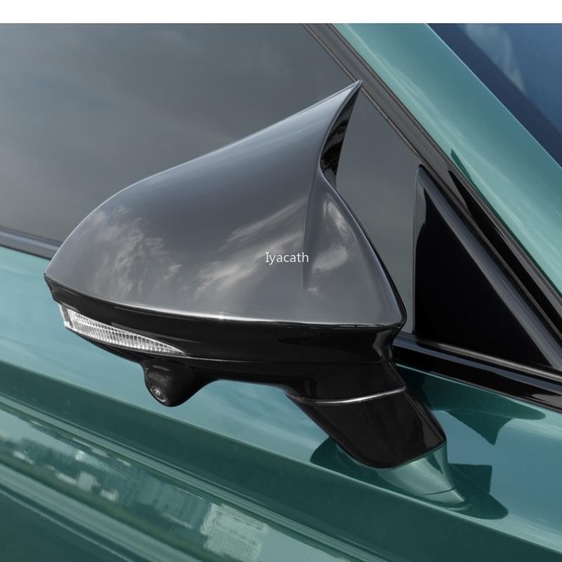 For MG 7 MG7 2024 ABS carbon fiber Car Side Mirror Cap Rearview Cow Corner Mirror Retrofit Cover Exterior Accessories