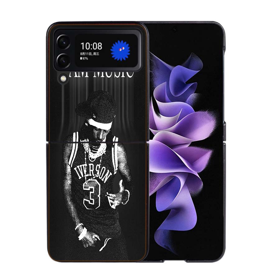 I AM MUSIC P-Playboi Carti Phone Case For Samsung Z Flip 7 6 5G Galaxy Z Flip4 Z Flip5 Z Flip3 Coque Black Hard PC Shell Protect
