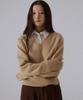 SILN Terra V-Neck Pullover Knit (Beige)